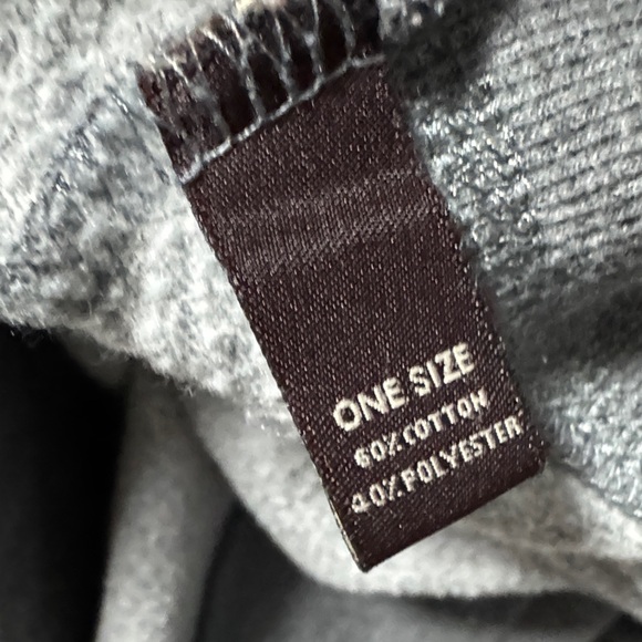 Henri Bendel Charcoal Sweatshirt - Picture 5 of 6